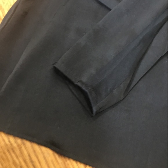 BCBGMaxAzria black blouse size Small - Picture 5 of 10